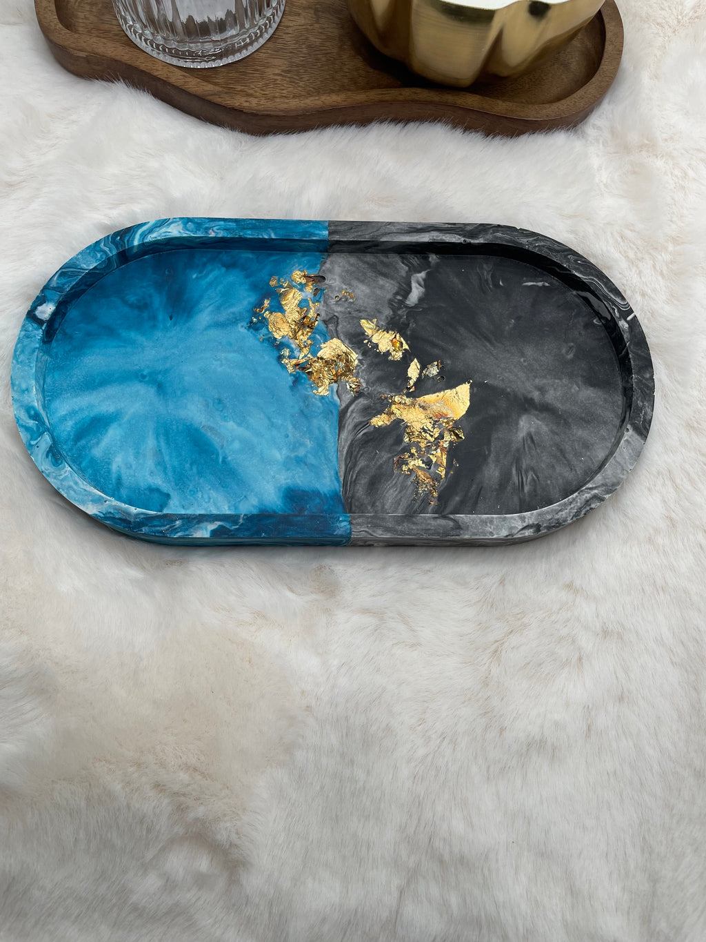 Blue-Black Marble