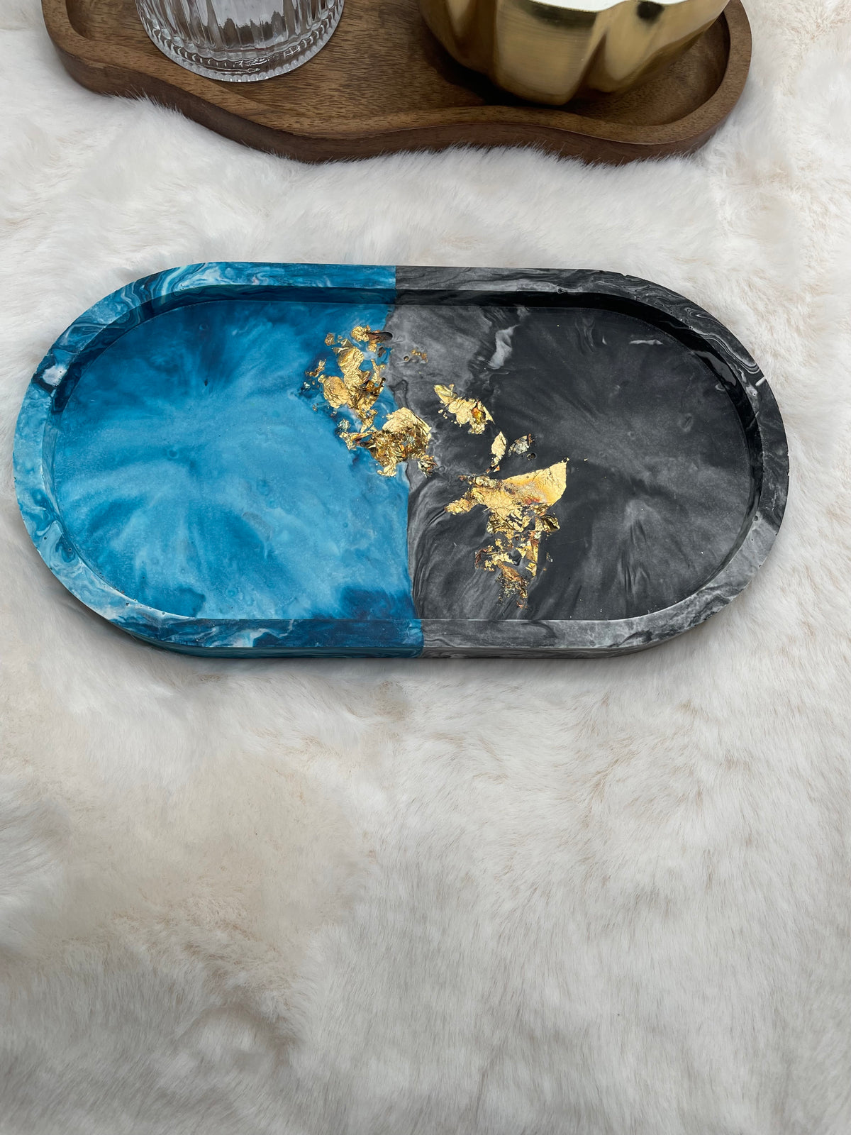 Blue-Black Marble
